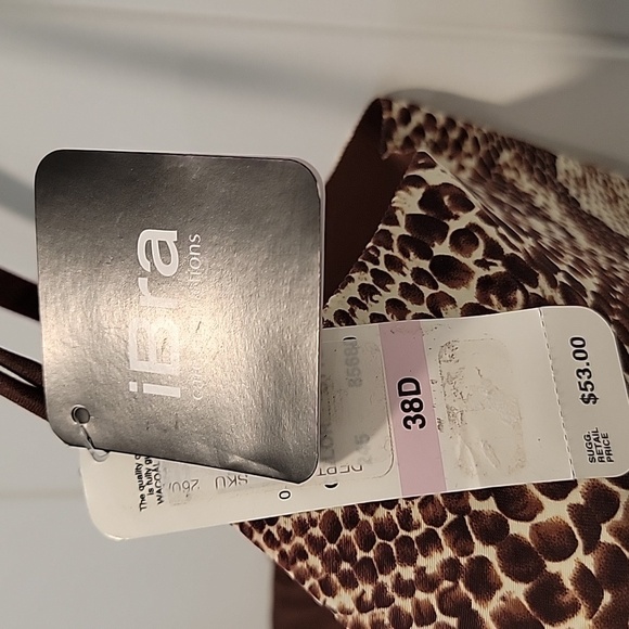 Wacoal Animal Print iBra Underwire Bra Size38D NWT - Picture 4 of 5